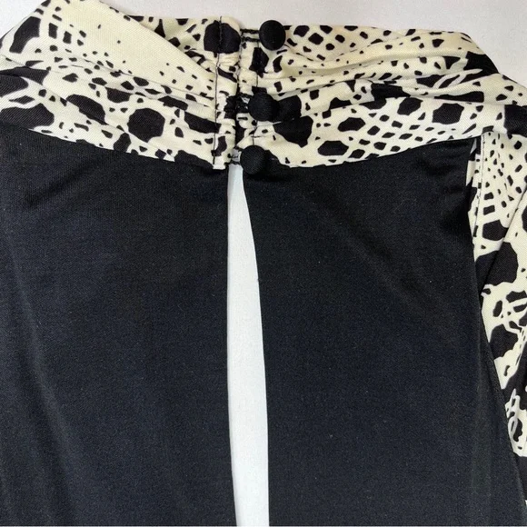 Vivienne Tam Silk Plunge Dress Size Small